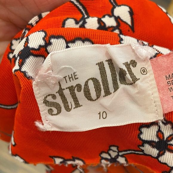 Vtg floral short sleeve shirt dress - Picture 3 of 3